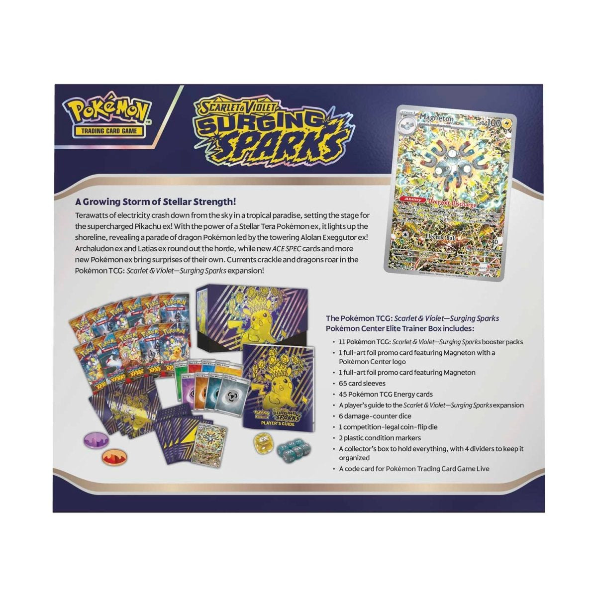 Pokémon Scarlet & Violet: Surging Sparks Elite Trainer Box (ENG)