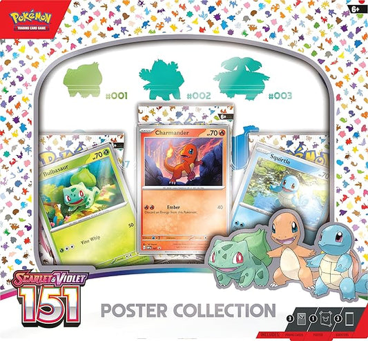 Pokémon TCG: Scarlet & Violet 3.5 - Pokémon 151 Poster Collection (ENG)