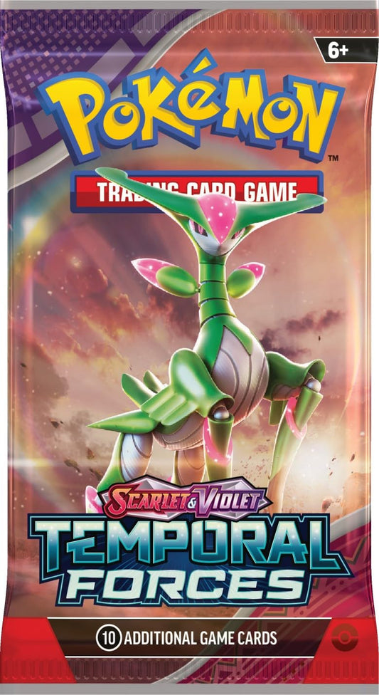 Pokémon TCG: Scarlet & Violet – Temporal Forces Single Booster Pack (ENG)